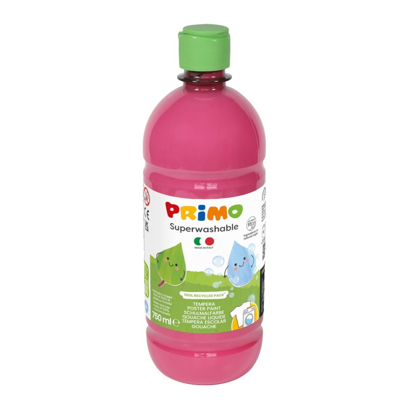 Plakkaatverf | Primo | Superwashable | Magenta | 750 ml