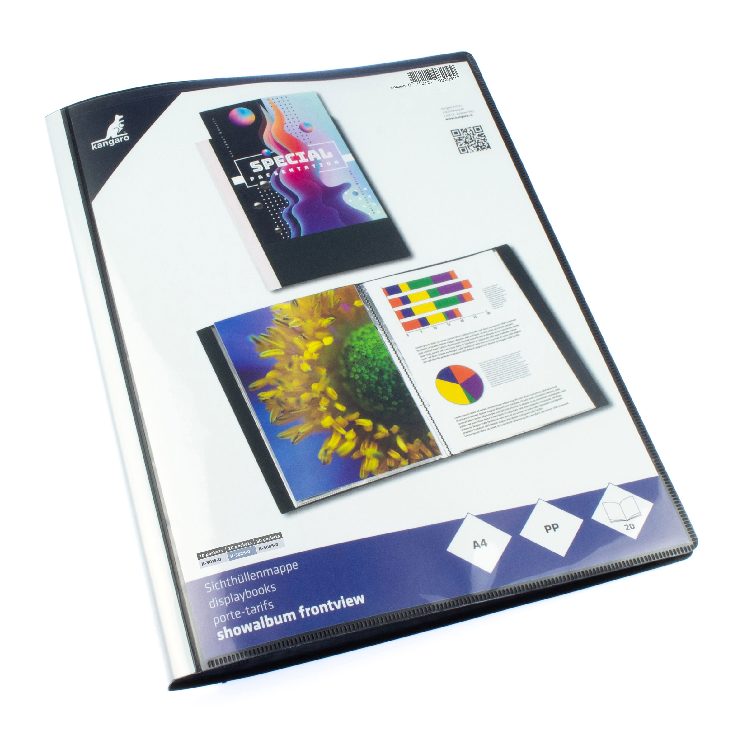 Showalbum | Zwart | A4 | 10 insteektassen kopen? | Heutink voor thuis