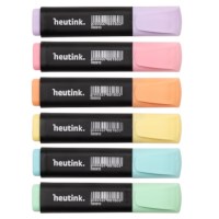 Markeerstift | Pastel | 6 kleuren assorti