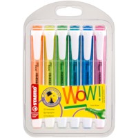Markeerstift | STABILO | swing cool | Etui 6 kleuren