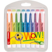 Markeerstift | STABILO | swing cool | Etui 8 kleuren