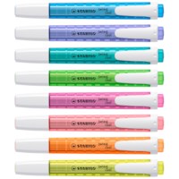 Markeerstift | STABILO | swing cool | Etui 8 kleuren