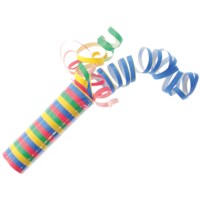 Serpentines | Multicolor | 4 meter | Set à 3 stuks