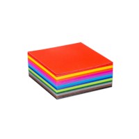 Vouwbladen vierkant | Heutink | Assorti 12 | 20 x 20 cm | 480 vel | 120 grams