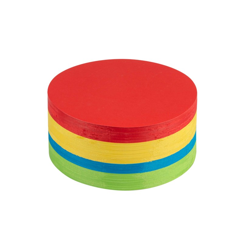 Vouwbladen rond | Heutink | Assorti 4 | Ø 20 cm | 480 vel | 120 grams