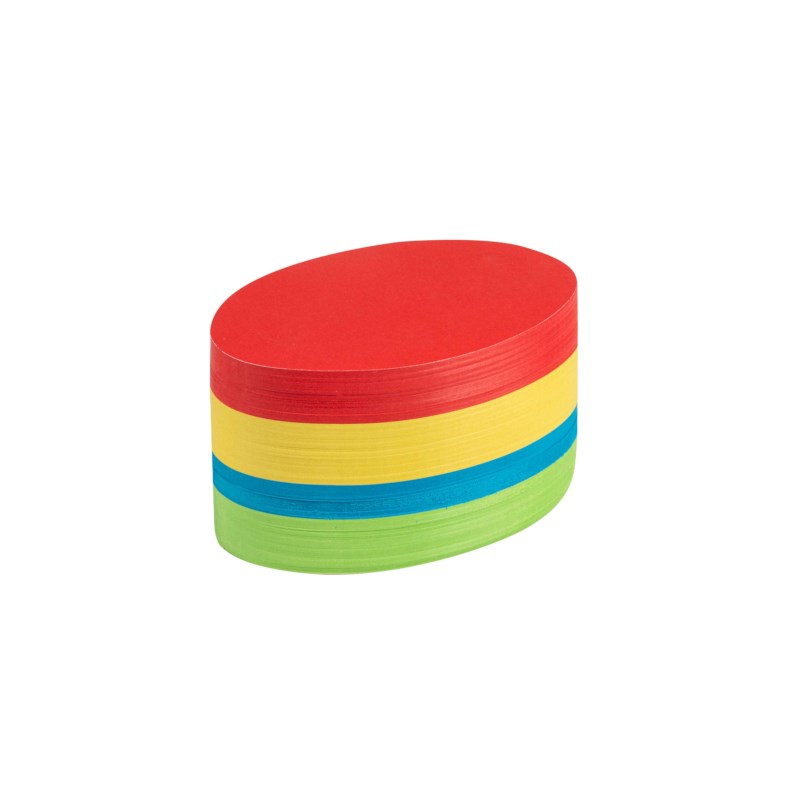 Vouwbladen ovaal | Heutink | Assorti 4 | 16 cm | 480 vel | 120 grams