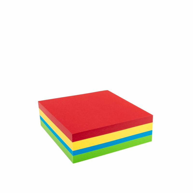 Vouwbladen vierkant | Heutink | Assorti 4 | 12 x 12 cm | 240 vel | 140 grams		