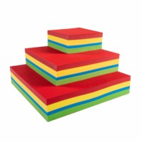 Vouwbladen vierkant | Heutink | Assorti 4 | 20 x 20 cm | 240 vel | 140 grams		