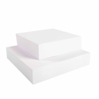 Vouwbladen vierkant | Heutink | Wit | 20 x 20 cm | 250 vel | 140 grams	