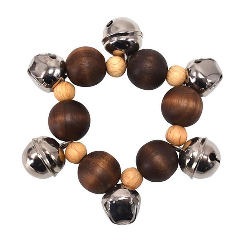 Bellen armband | Voggy's | Hout-donker 