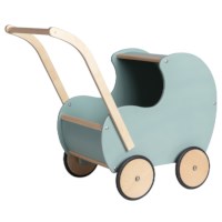 Poppenwandelwagen retro | Van Dijk Toys
