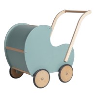 Poppenwandelwagen retro | Van Dijk Toys