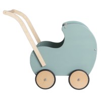 Poppenwandelwagen retro | Van Dijk Toys
