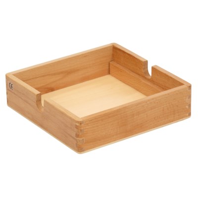 Frfik Gehaakte blokkeerplank - vierkant breien beukenhardhout met spelden, handgemaakt weven - breigereedschap weven hoed, sjaal, deken, sjaal voor kinderen en volwassenen (10 x 20 x 30 cm