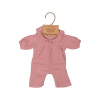 Pyjama met muts | Voor poppen van 32 en 38 cm