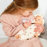 Poppenkleding | Romper en haarband | Voor poppen van 32 - 38 cm