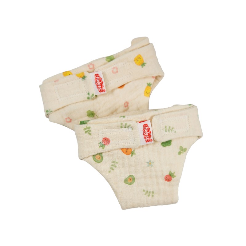 Luiers | Voor poppen van 35 tot 45 cm | Set à 2 stuks
