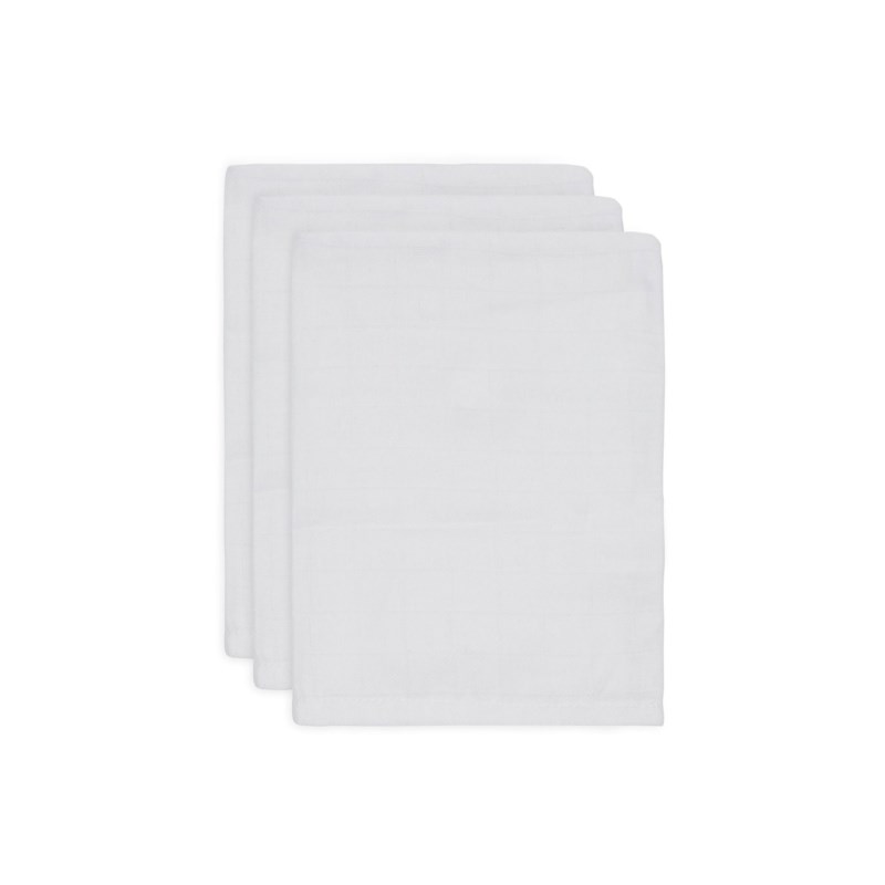 Washandje | Hydrofiel | Wit | 15 x 20 cm | per 3
