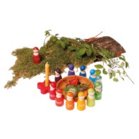 Regenboogvriendjes | Grimm's | Set à 12 stuks