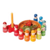 Regenboogvriendjes | Grimm's | Set à 12 stuks