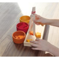 Sorteerspel regenboogvissen | Grimm's | Gekleurd