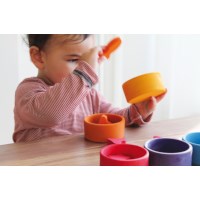 Sorteerspel regenboogvissen | Grimm's | Gekleurd