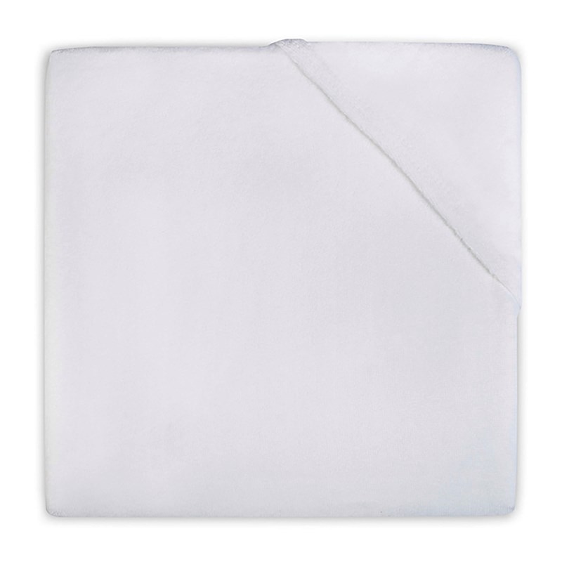 Hoeslaken | Badstof waterdicht en luchtdoorlatend | 60 x 120 cm | Wit