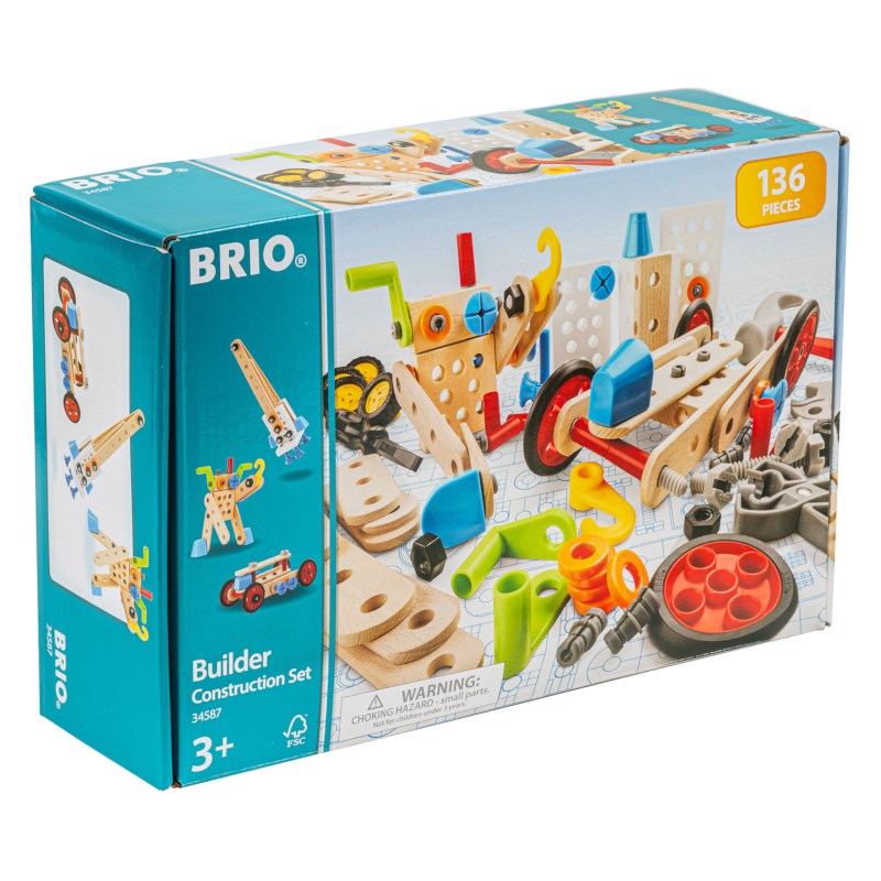 Constructieset | BRIO | 136-delig