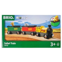 Trein met safaridieren voor treinset | BRIO