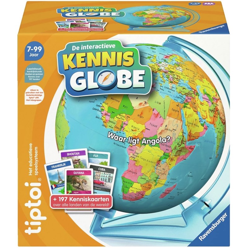 Tiptoi® De interactieve kennis Globe | Ravensburger | Globe