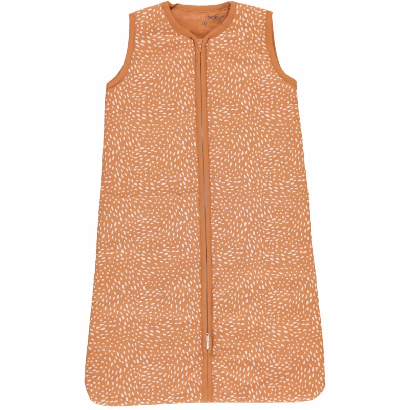 Slaapzak | Winter | 70 cm | Minimal dots | Roest | 2,8 TOG