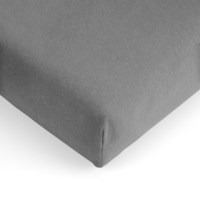 Hoeslaken | Antraciet | Jersey | 62 x 120 cm