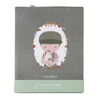 Knuffelpop boer Jim met kip | Little Dutch | Little farm