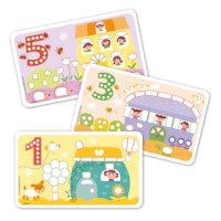 Playmais ondergrond platen | Getallen