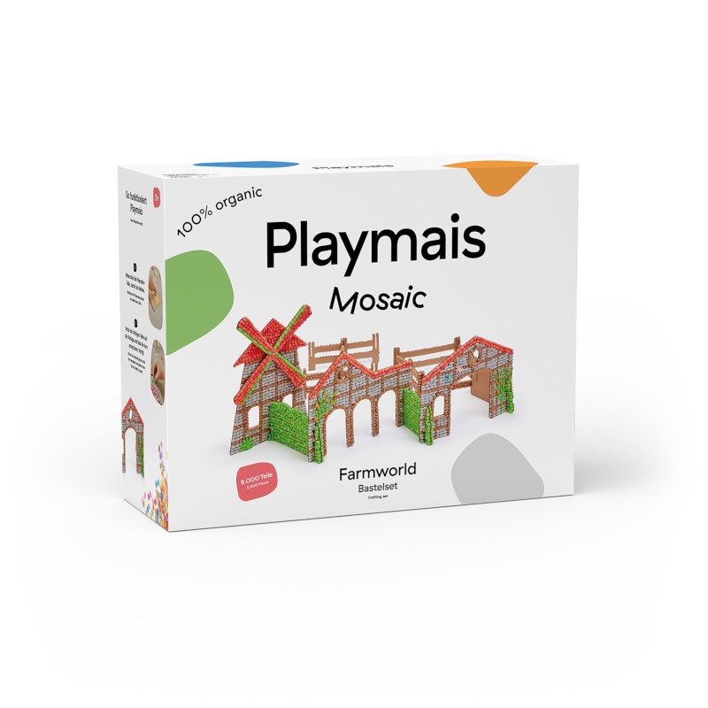 Playmais | Mosaic Big World | Boerderij