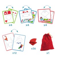 Eduludo vormen | Djeco