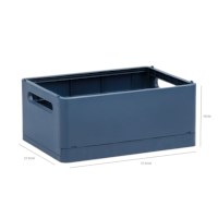 Opbergbak opvouwbaar | Forma | JOE | L | Donkerblauw