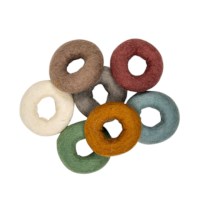 Donuts vilt | Pastel | 12-delig