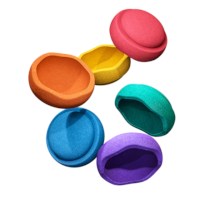 Stapelstein Mini | Regenboog | Set à 6 stuks
