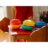 Stapelstein Mini | Regenboog | Set à 6 stuks