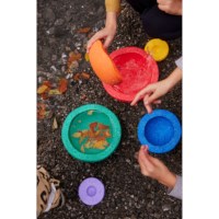 Stapelstein Inside | Regenboog | Set à 6 stuks