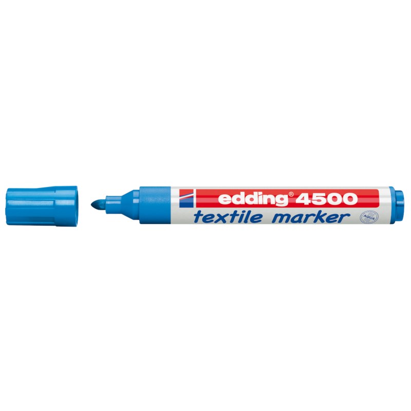 Textielstift | Edding | Licht blauw | 4500