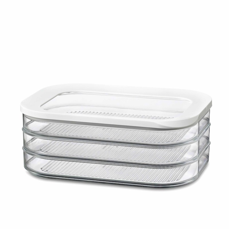 Vleeswarenbak | Mepal | Wit | 3-laags