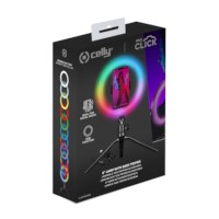 Selfie ringlamp | Met klein statief | Kleur