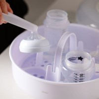 Magnetron sterilisator voor 4 voedingsflessen | Alecto | BW04