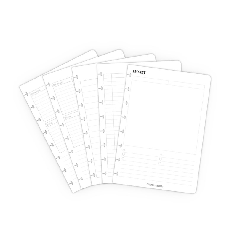 Set extra pagina's - Lerarenpagina's | Correctbook | A5