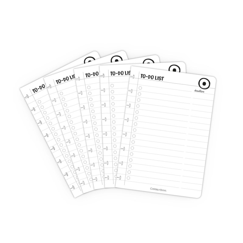 Set extra pagina's - To-Do list | Correctbook | A5