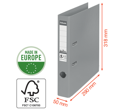 Ordner | Esselte | A4 smalrug | Wit