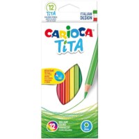 Kleurpotloden | Carioca Tita | Zeshoekig | Assorti | 12 Stuks