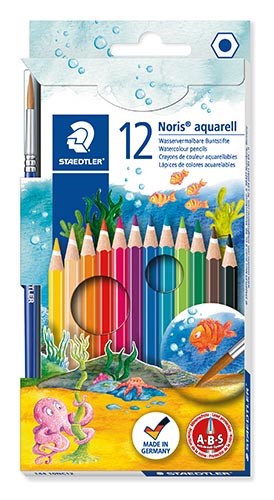 Kleurpotloden | Staedtler aquarel | Assorti | 12 Stuks